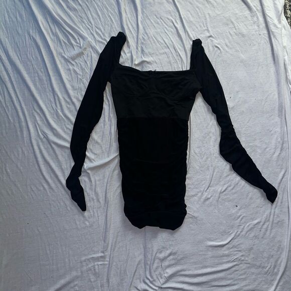 Hello Molly Keeping Secrets From Me Black Dress - Picture 6 of 9